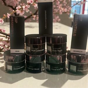 Nailboo Get Started bundle 6 unopened colors, 3 used & new top base & activator